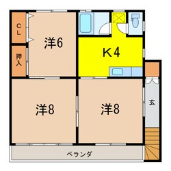 浦屋敷住宅の物件間取画像